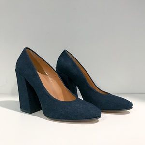 Dries Van Noten Denim Heel